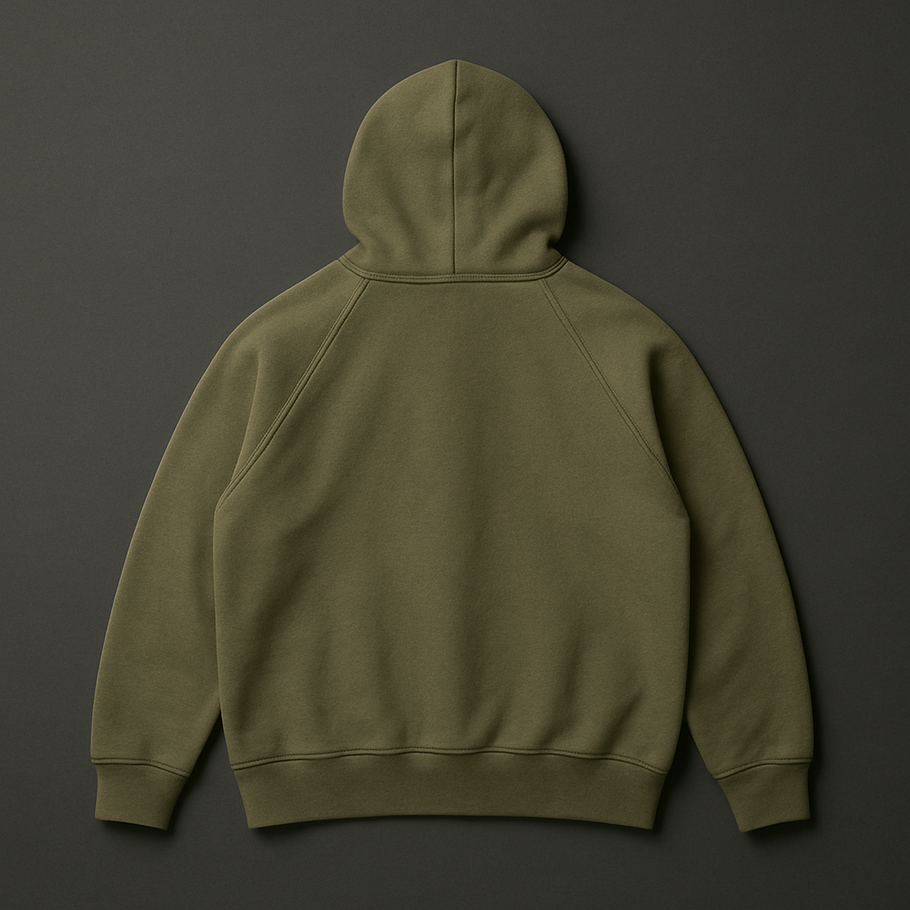 Olive Green Essential Hoodie