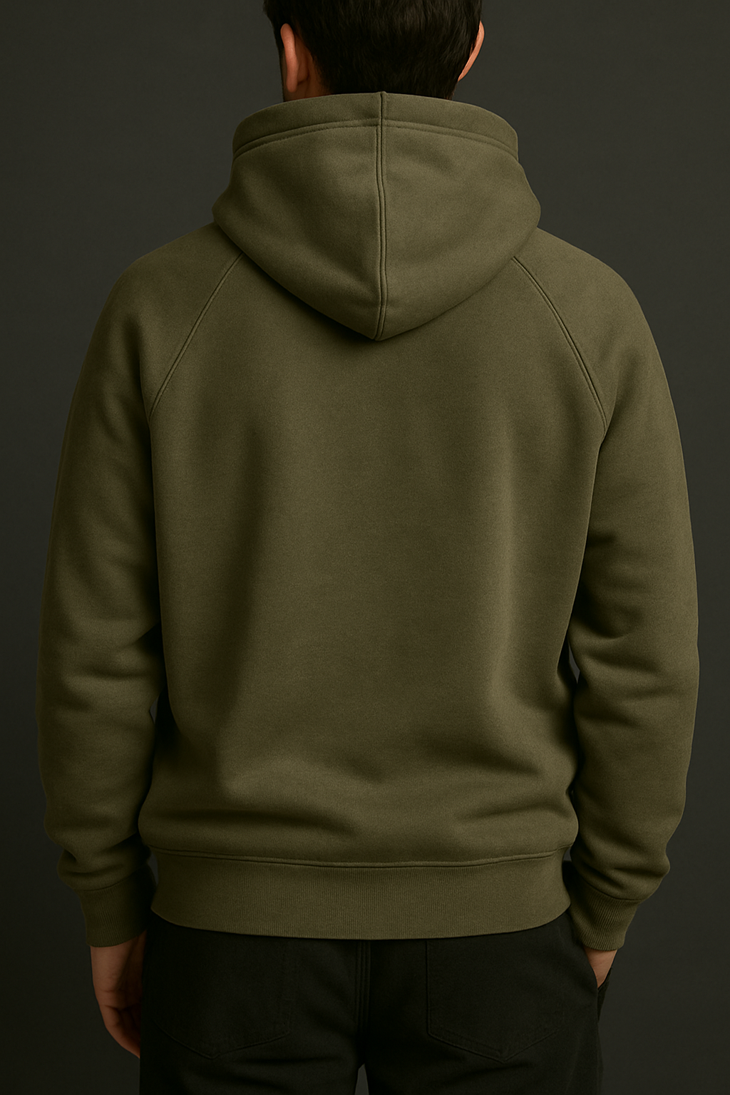 Olive Green Essential Hoodie