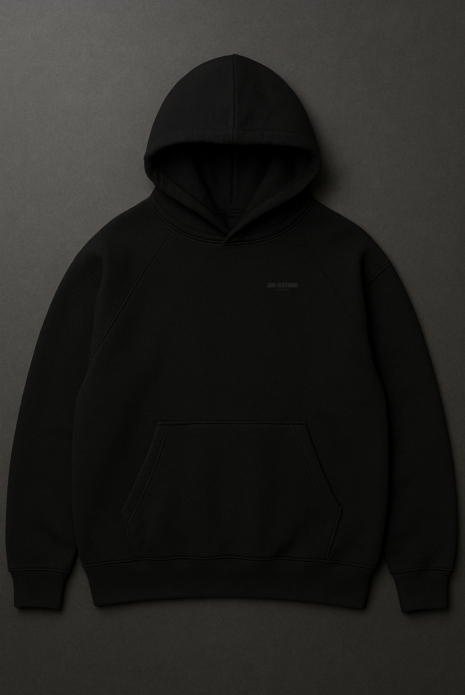 Black Essential Hoodie