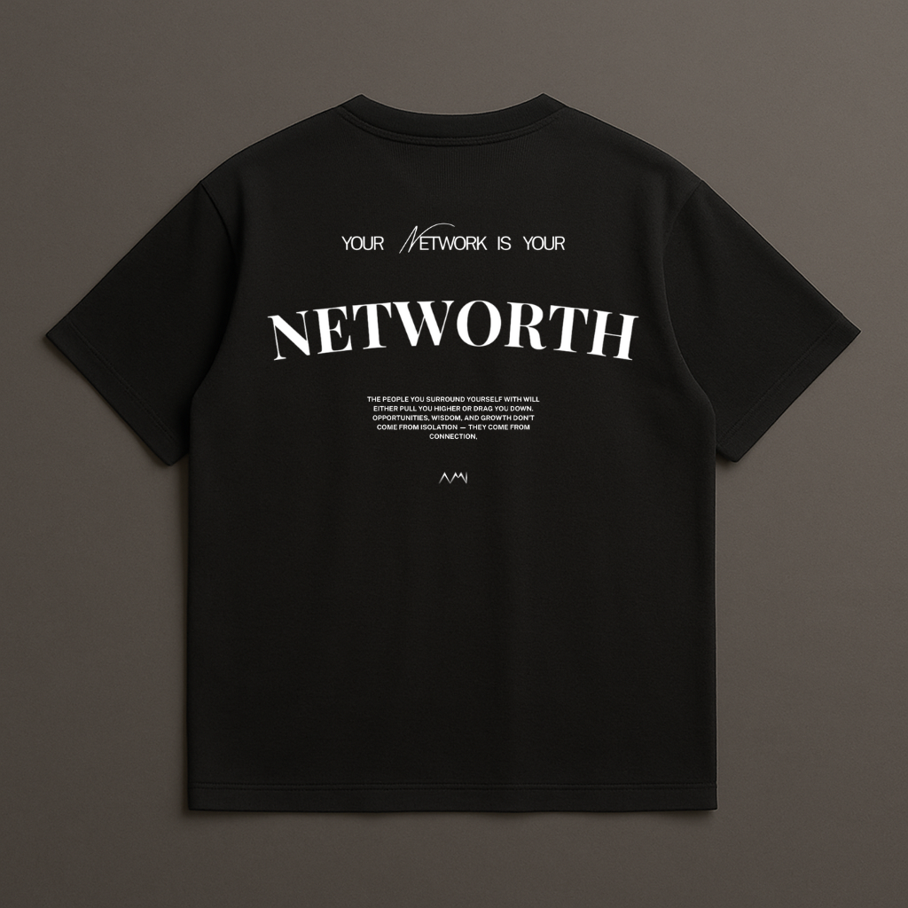 Oversized "Network' Boxy T-shirt